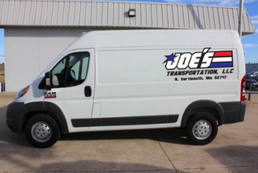 One of our vehicles for all of your time sensitive deliveries