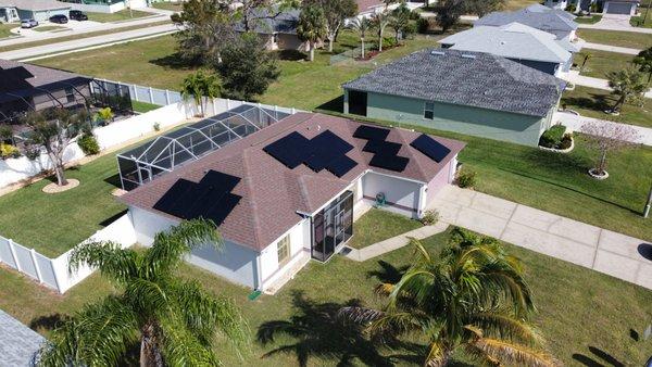 January 2024 install in Cape Coral.