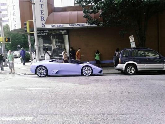 walter's and a lambo