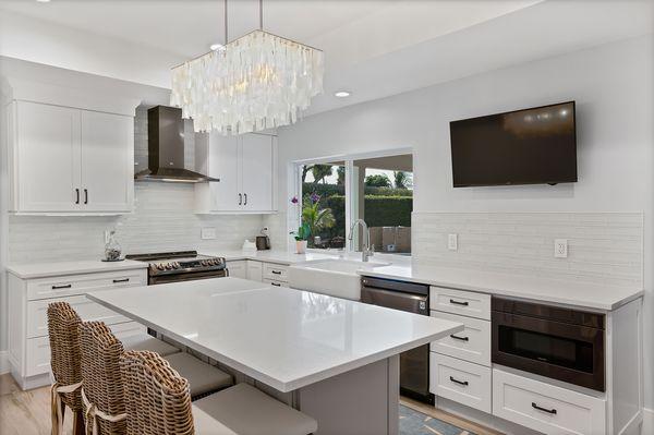 White & Bright Kitchen 1