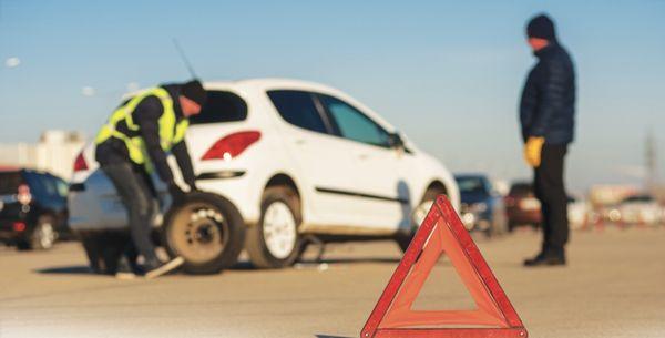 Tire change, Fuel Delivery, Jumpstarts