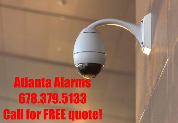 Atlanta Alarms and Security System installation in Atlanta, Georgia.