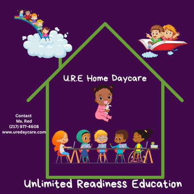 U.R.E accepts all race, gender, ethnicities, cultures...we are diverse childcare.