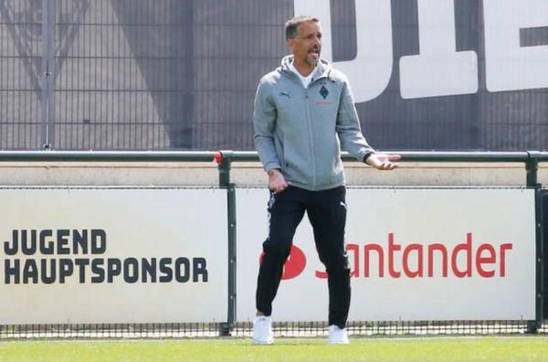 Hagen Schmidt coaching for German Bundesliga club Borussia Mönchengladbach