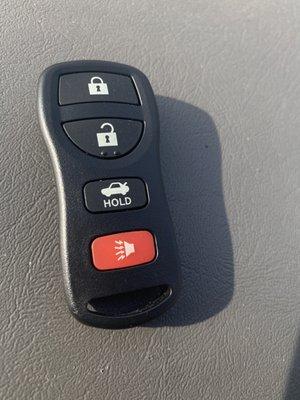 Key fob programming