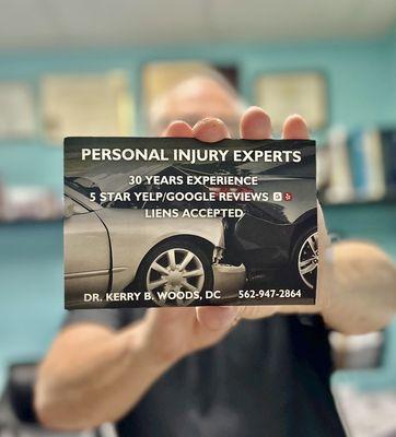 Excellent at helping heal the injury of an accident.