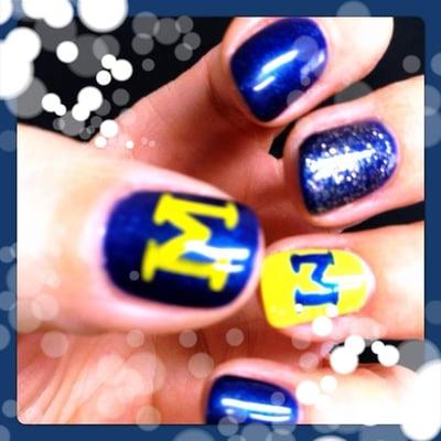 University of Michigan design. By Lynda.