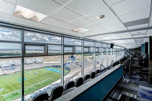 United States Air Force Academy, Falcon Football Stadium Press Box Remodel