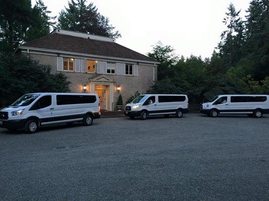 Van Shuttle Service at Lakewold Gardens