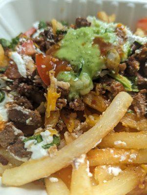 Carne asada fries