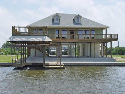 Bulkhead, boathouse, and dock materials