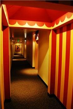 Circus hallways