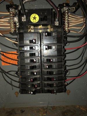 Simple incorrect wiring practices can cause problems in the long run. Only one wire per screw connection is allowed