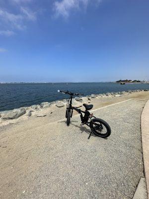 Nice view of the bay and Coronado in the distance.