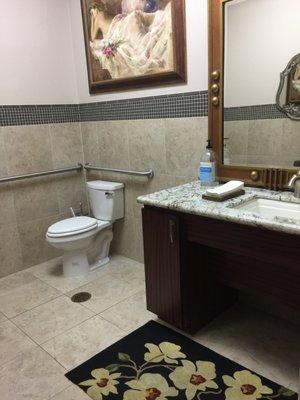 Large clean bathroom