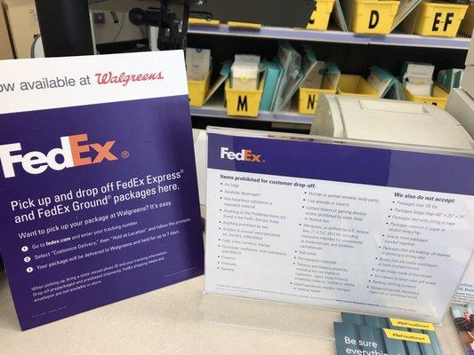 FedEx - Pick up and drop off