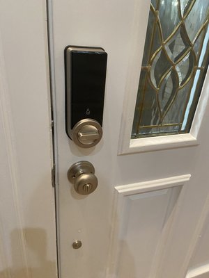 This is a replaced Front door lock