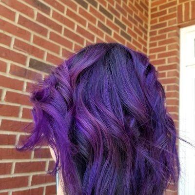 Purple hair