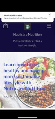 Nutricare nutrition