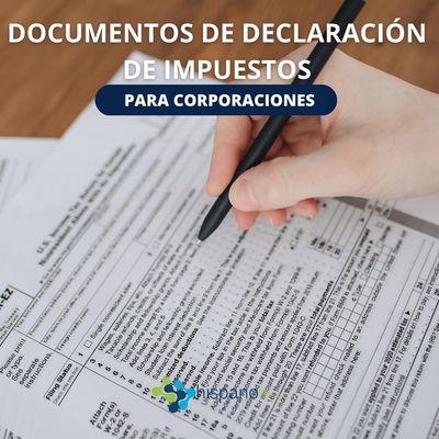 documentos de declaracion de impuestos - servicio de preparacion de impuestos - hispano tax service