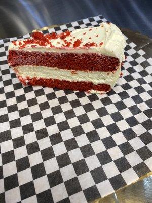 Uncle Nays famous Red velvet cheesecake! A must try