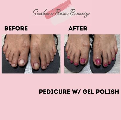 Gel Pedicure