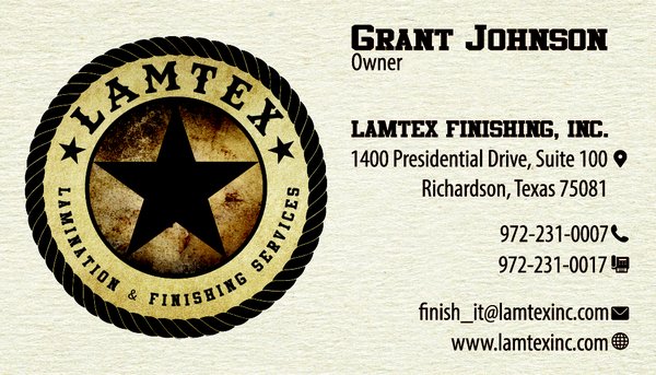 Lamtex Finishing