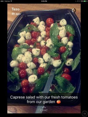 Fresh salads