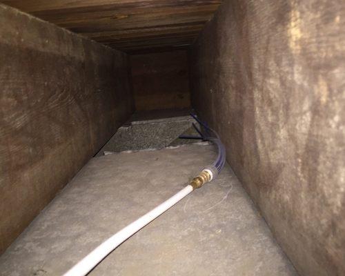 To effectively clean your entire air duct system we will need to make some access openings.