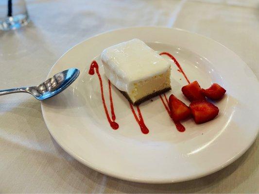 Restaurant week: Creamy cheese cake