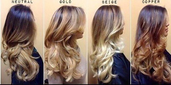 Ombré hair