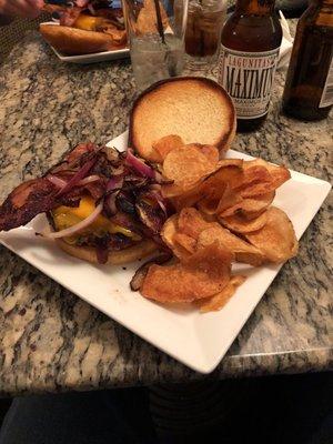 Cheddar Bacon Burger