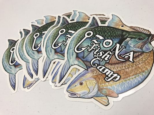 Custom cutline stickers and decals