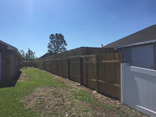 Another fence install