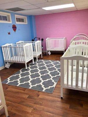 This is one of our infant rooms.