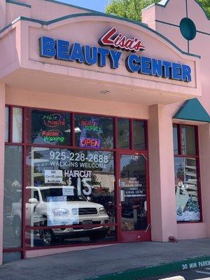 Store front with plenty of parking