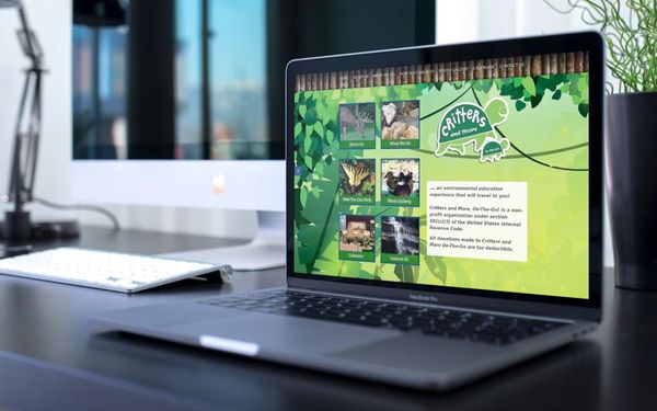 Web Design for Critters and More in Anderson, SC