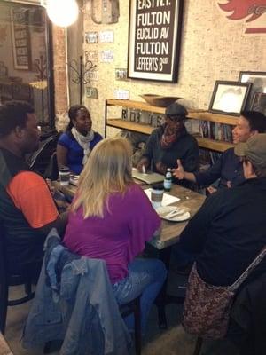 Our weekly small group, The Midway, meets at Robust Coffee Lounge on Thursdays at 7pm.