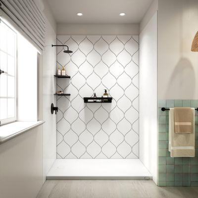 Modern Spade Shower