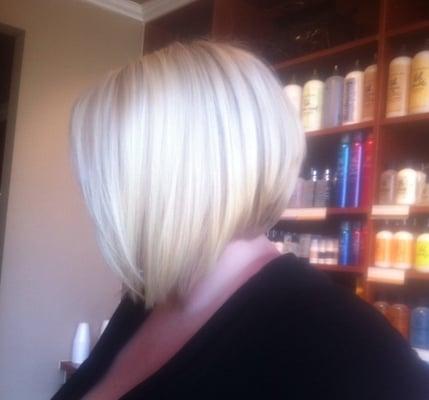 A line bob by Mandy