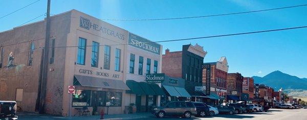 Wheatgrass Books on Main Street