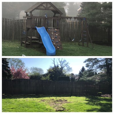 Playset Removal