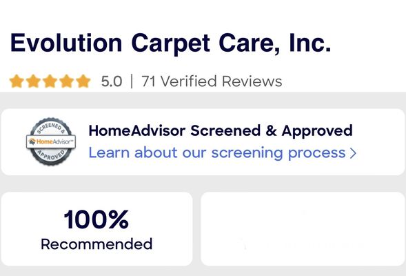 5 star rated on HomeAdvisor!