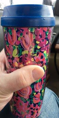 I have one nice Corkcicle cup. My wife has an unlimited supply of nice cups so Lily Pulitzer it is.