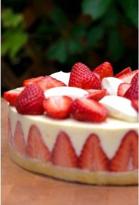 Strawberry cake