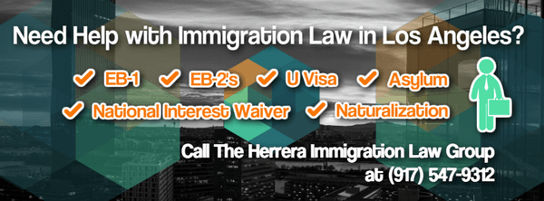 The Herrera Immigration Law Group can help you with countless immigration law issues near Los Angeles, CA.