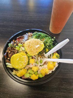 hawaiian ahi tuna bowl