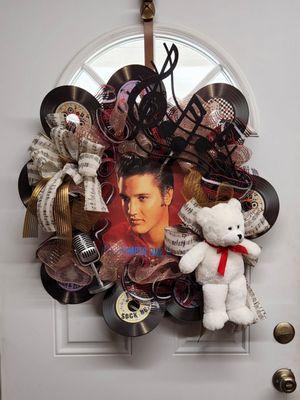 An Elvis wreath