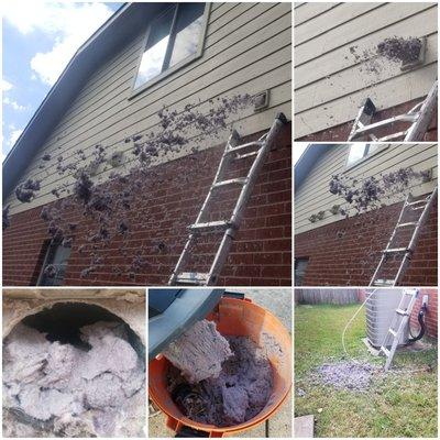 $75 Dryer Vent Cleaning