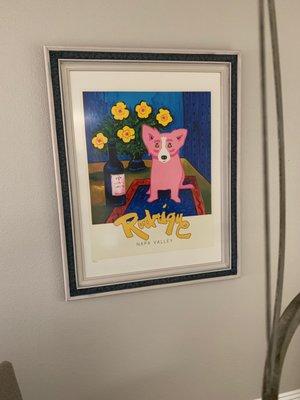 Rodrigue Pink Dog